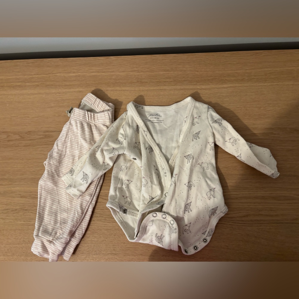 Pehr baby outfit 3-6 months